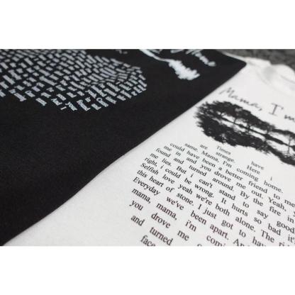 Times have changed and times are strange Lyric Tee