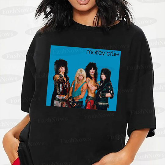 Mötley Crüe Hard Rock Band Fan Unisex Shirt