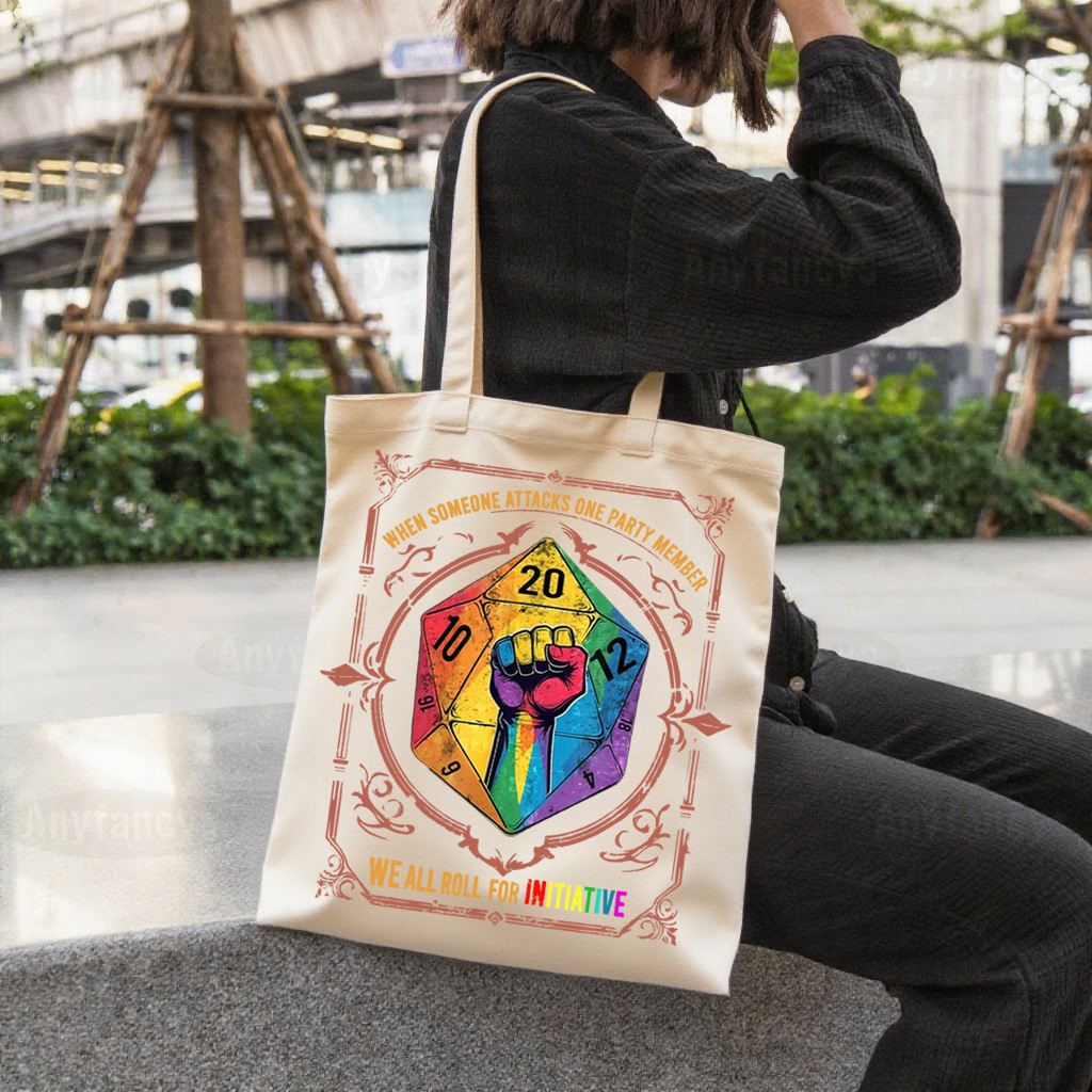 Printed Canvas Bag