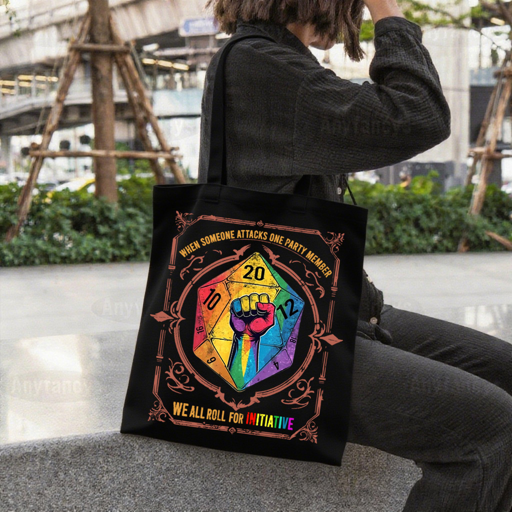 Printed Canvas Bag