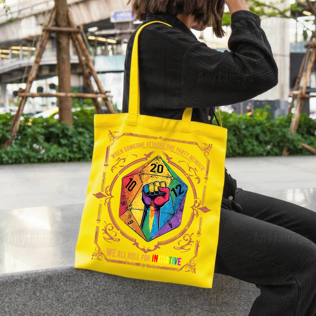 Printed Canvas Bag