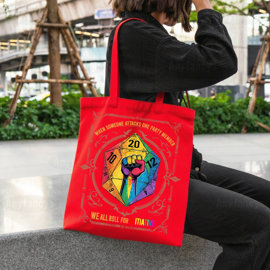 Printed Canvas Bag