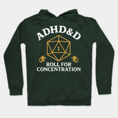 Vintage ADHD&D Roll For Concentration T-shirt/Crewneck/Hoodie