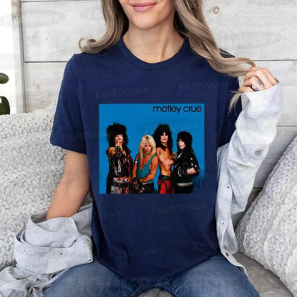 Mötley Crüe Hard Rock Band Fan Unisex Shirt
