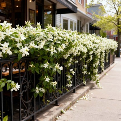 🏆 75K+ SOLD! 🌿❄️ Midnight Perfume Jasmine Seeds – Winter Planting, Perennial Blooms & Fragrant Garden Elegance 🌸