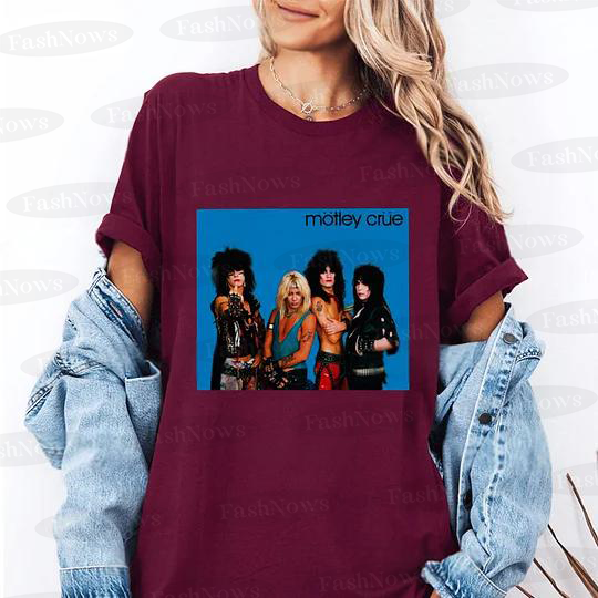 Mötley Crüe Hard Rock Band Fan Unisex Shirt