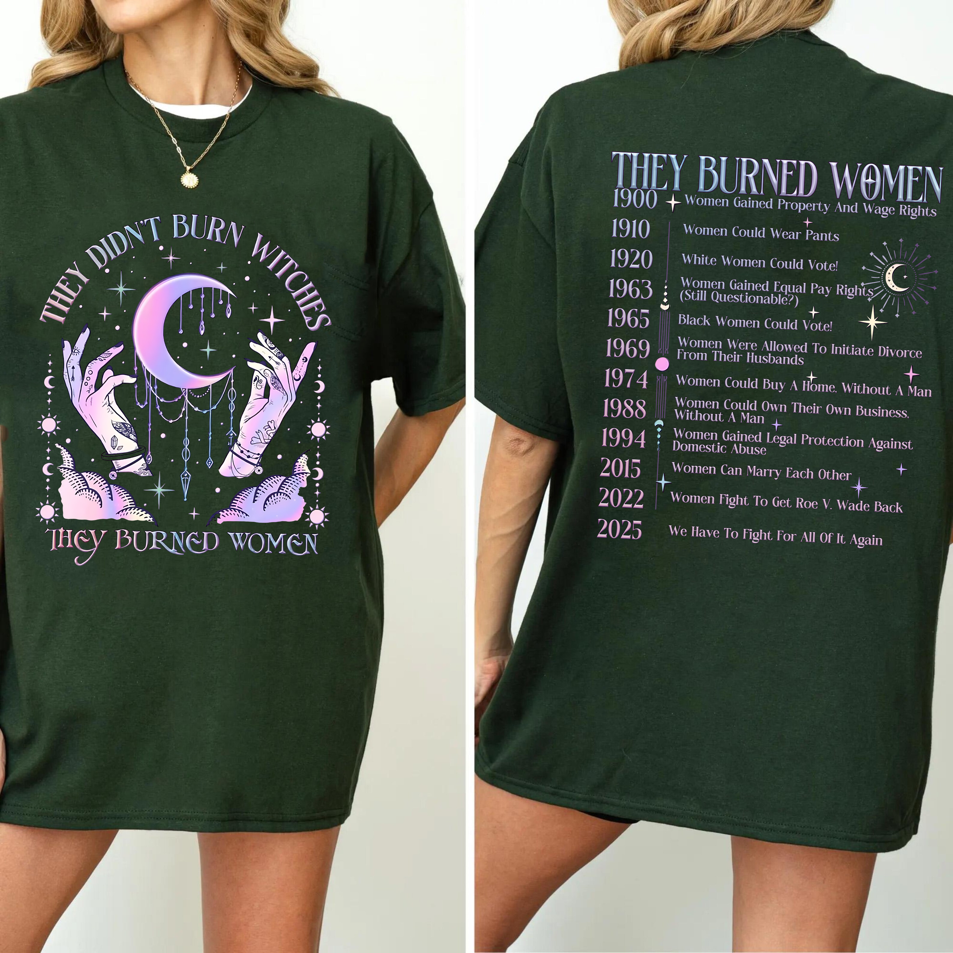 They Didn��t Burn Witches Unisex T-shirt