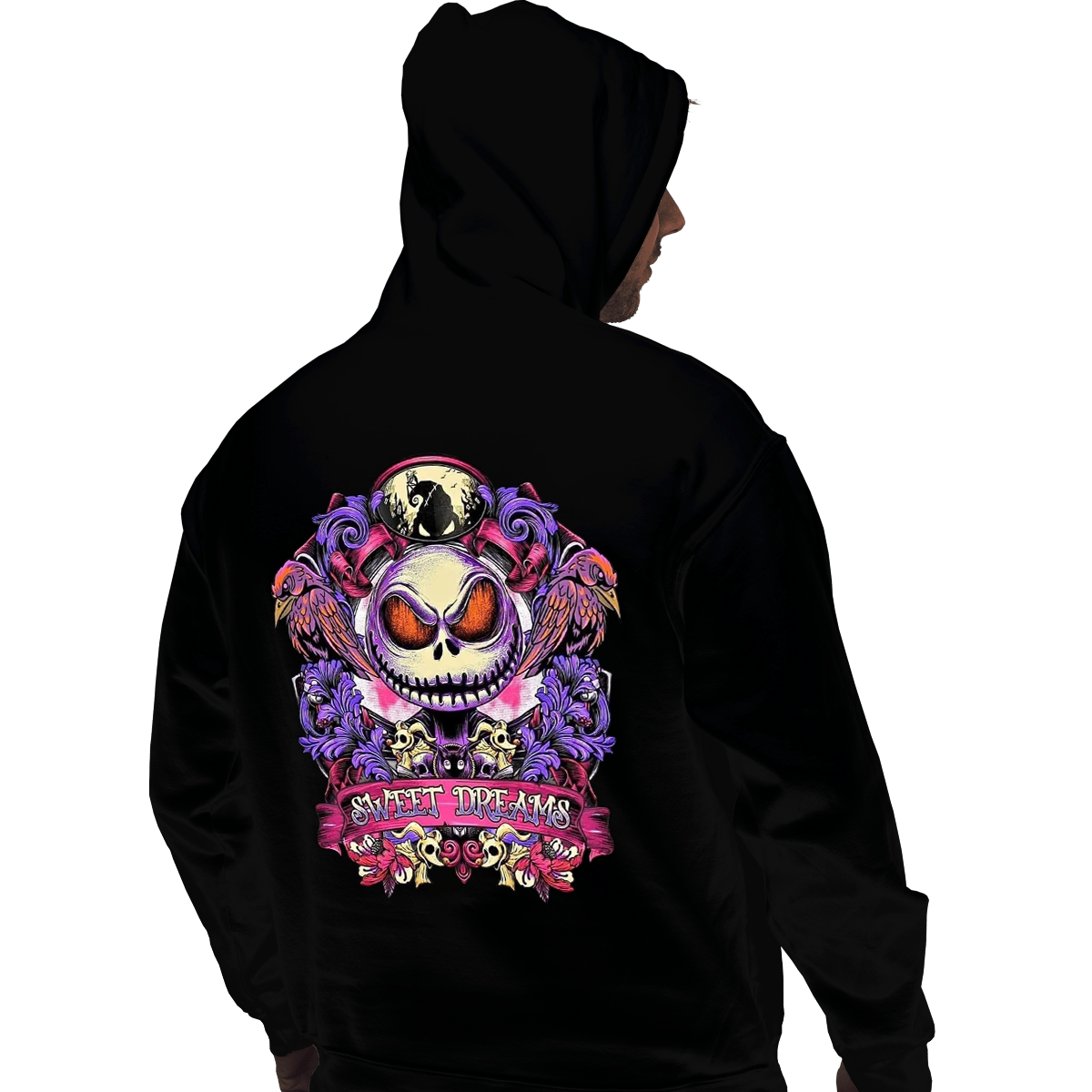 Sweet Dreams Black Halloween Unifit Hoodie