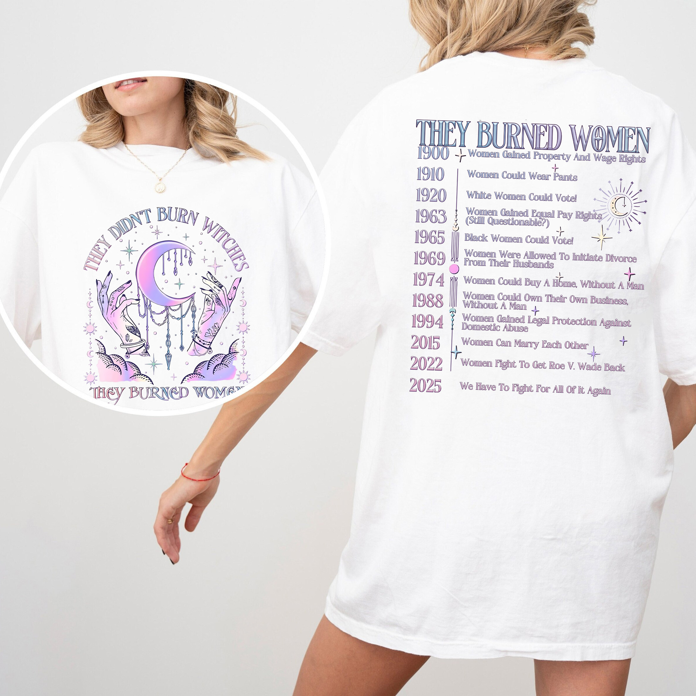 They Didn’t Burn Witches Unisex T-shirt