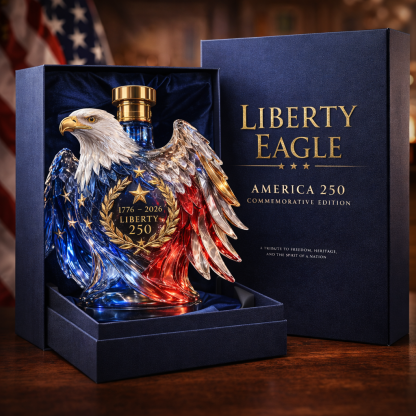 USA 250th Anniversary Eagle Perfume Bottle