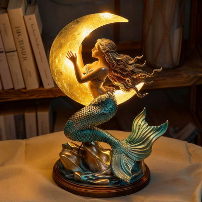 🧜‍♀️Moonlight Mermaid Night Light