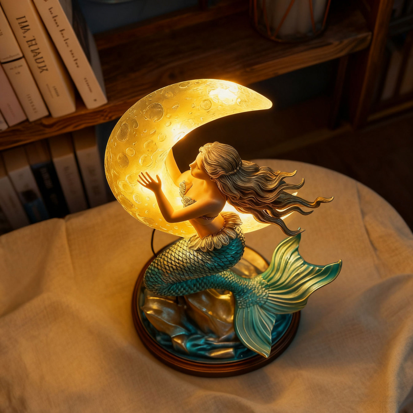 🧜‍♀️Moonlight Mermaid Night Light