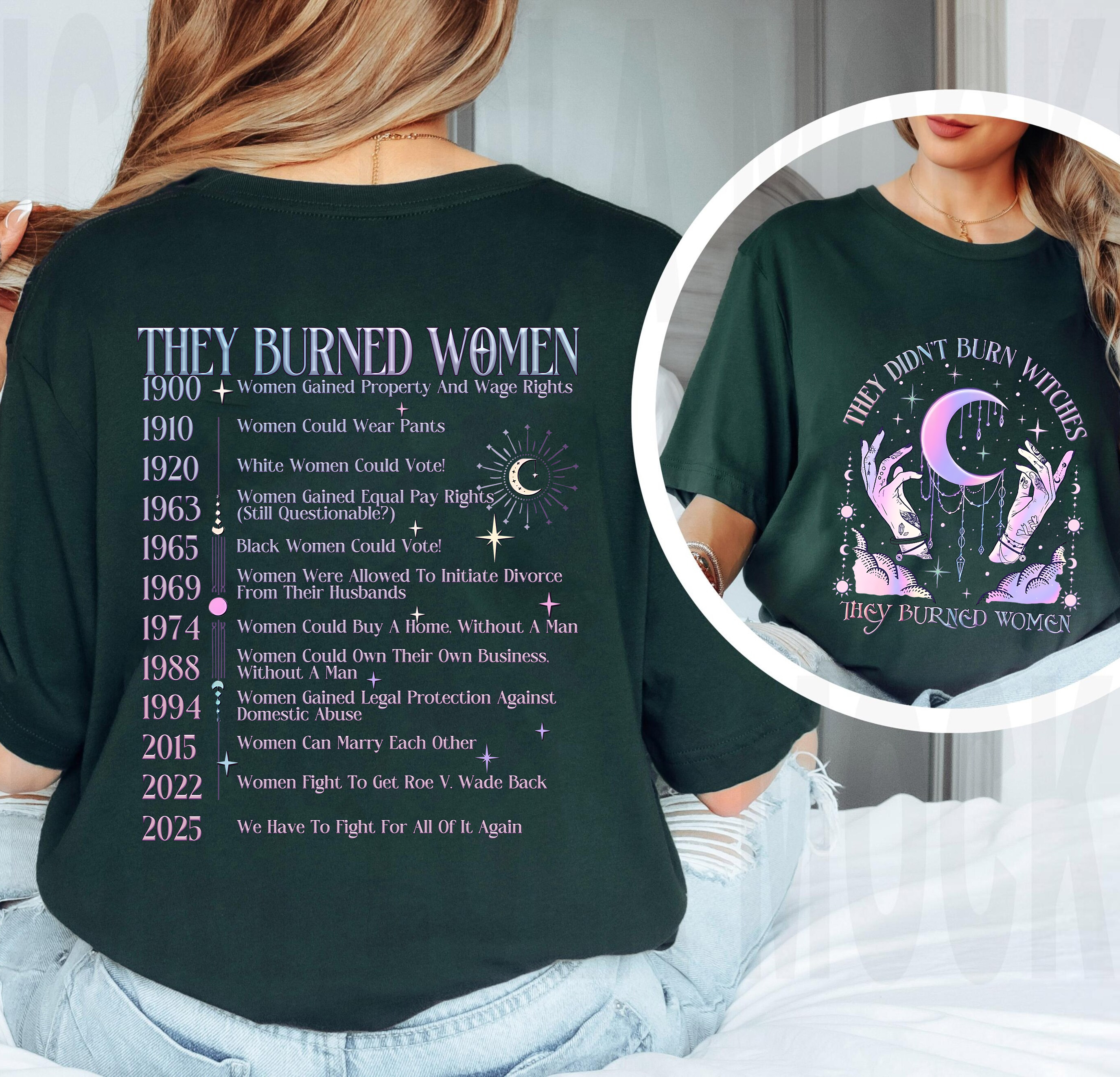 They Didn’t Burn Witches Unisex T-shirt