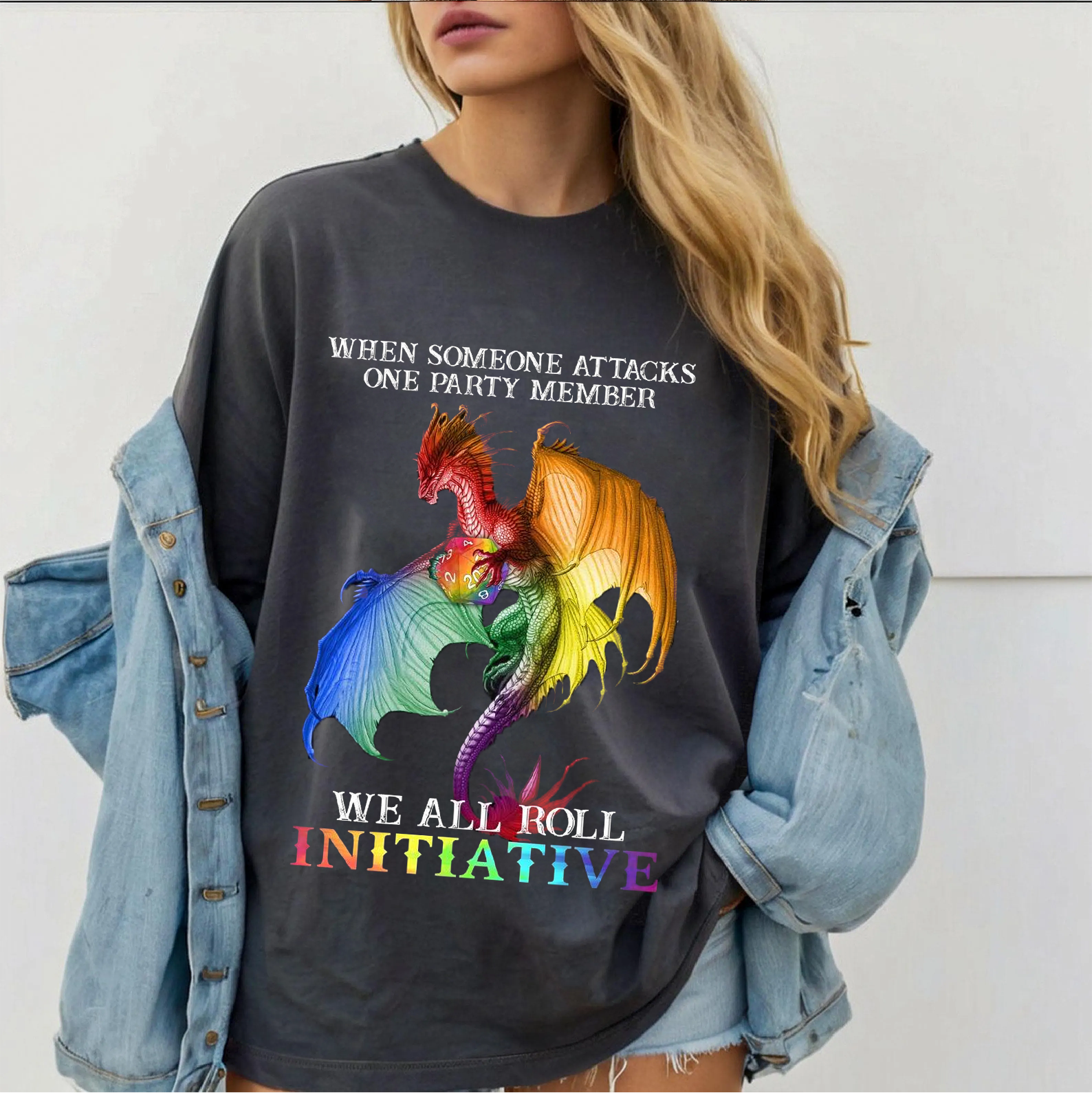 When Someone Attacks One Party Member Unisex T-shirt/Crewneck/Hoodie