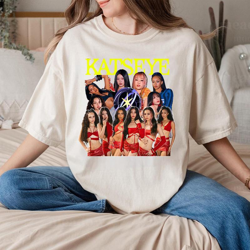 Katseye BEAUTIFUL CHAOS Tour 2025 Shirt
