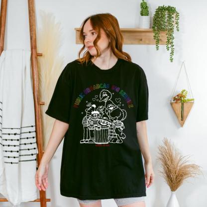 Public Broadcasting Service Tee 70s 80s Nostalgia Shirt for Classic TV Fans