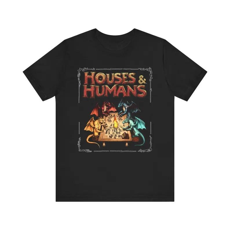 Houses & Humans Dungeons and Dragons T-shirt