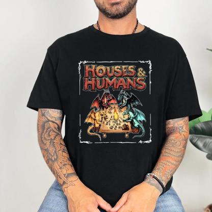Houses & Humans Dungeons and Dragons T-shirt