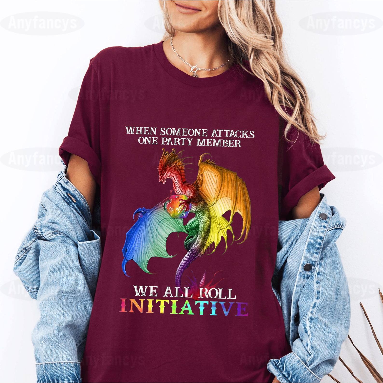 When Someone Attacks One Party Member Unisex T-shirt/Crewneck/Hoodie