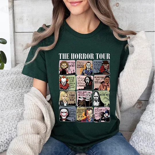 VER 3 – 12 Characters The Horror Tour Unisex Shirt