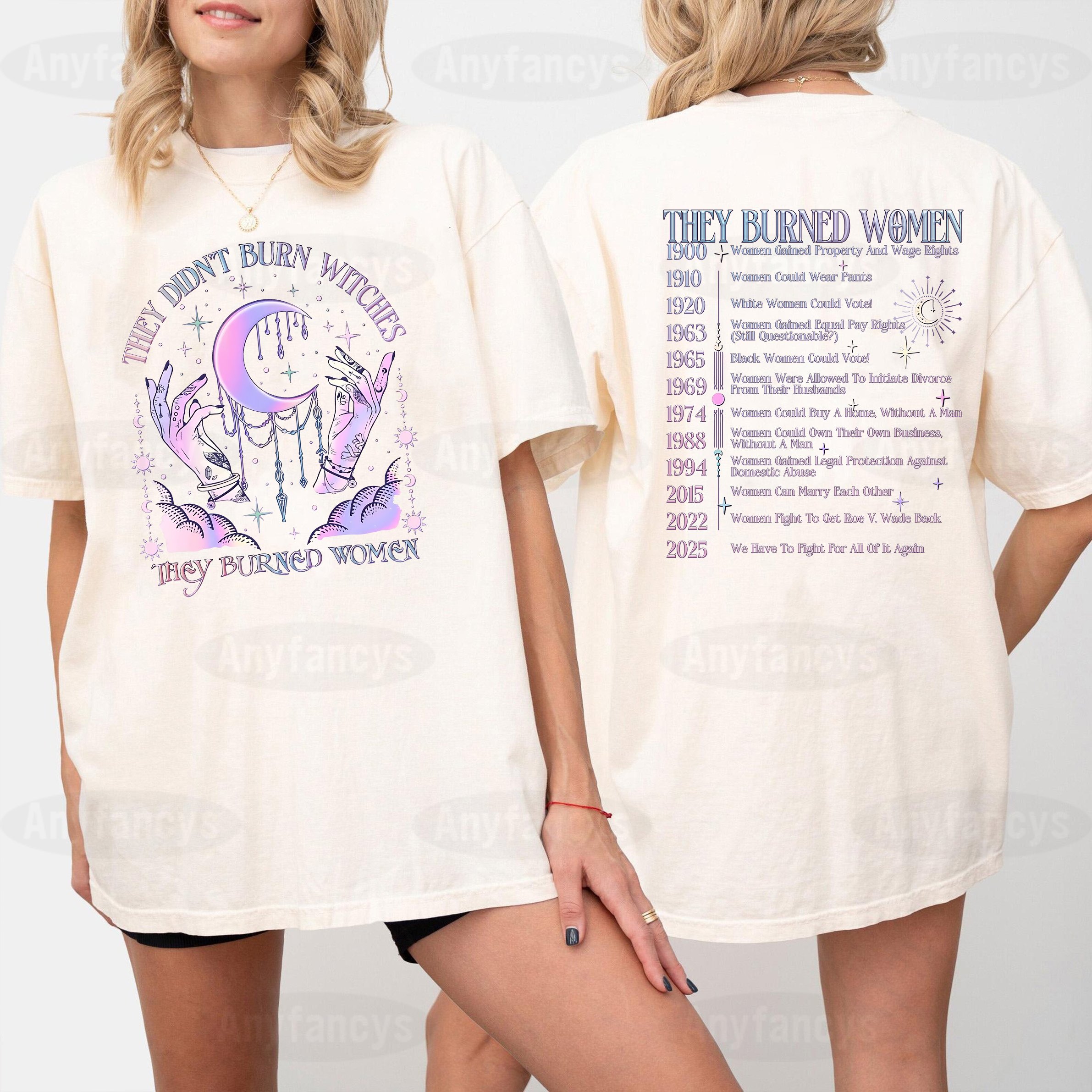They Didn’t Burn Witches Unisex T-shirt
