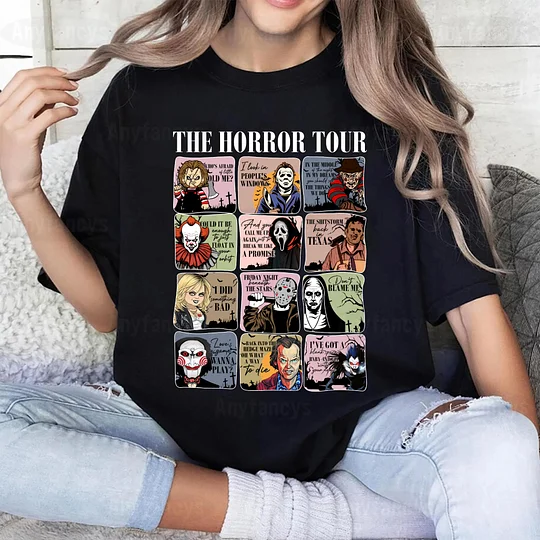 VER 3 – 12 Characters The Horror Tour Unisex Shirt