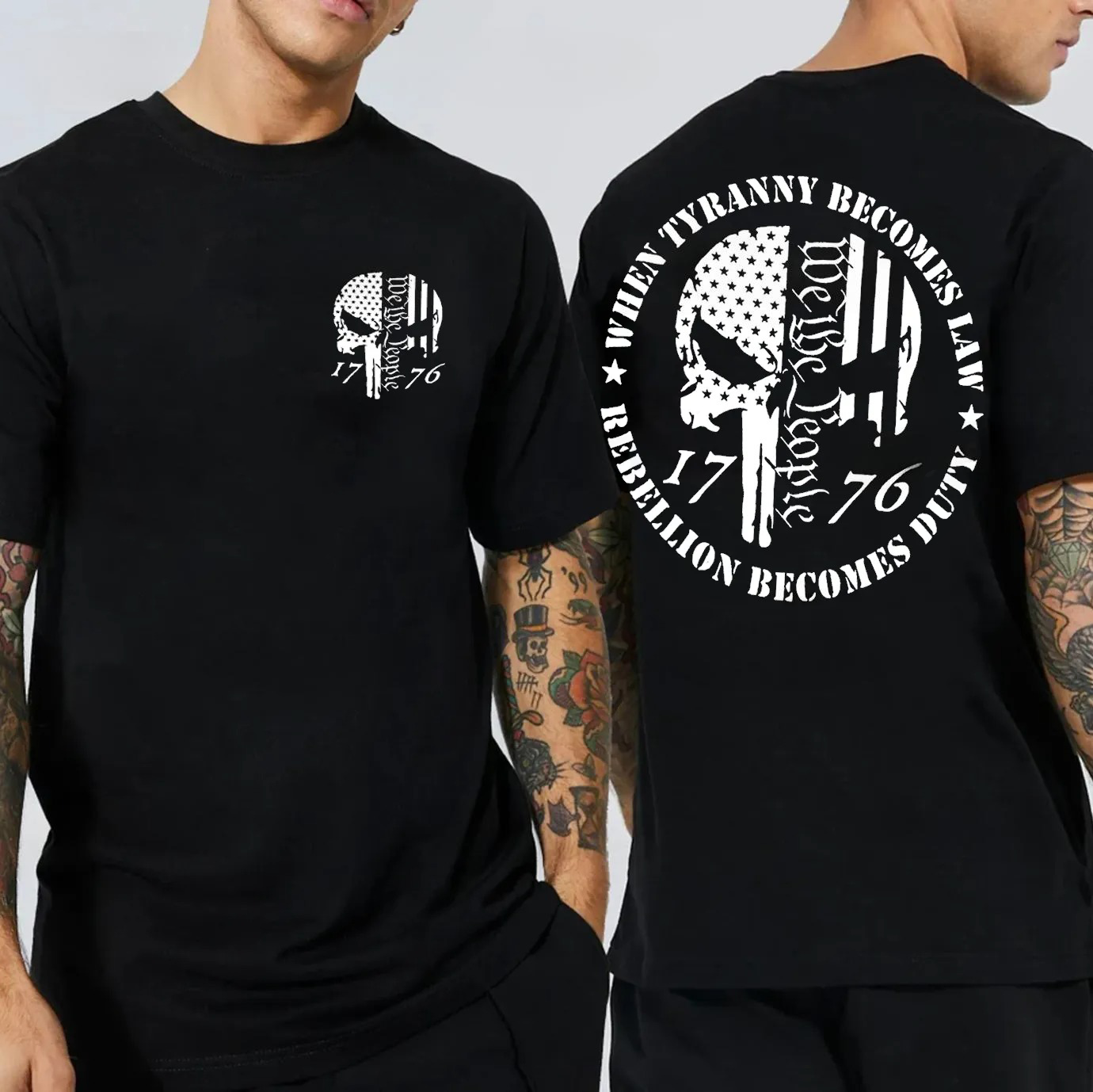 When Tyranny Becomes Law, We the People, 1776 Unisex T-shirt