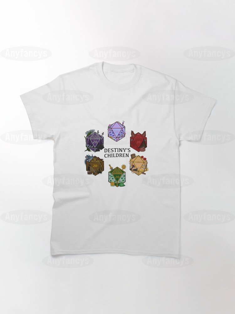 Neverafter Destinys Children D20 Dice Set Classic T-shirt/Crewneck/Hoodie