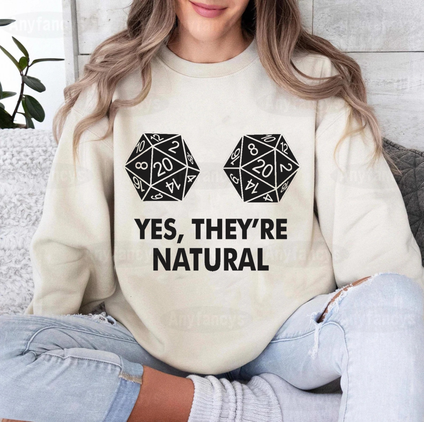 Yes, they’re natural T-shirt/Crewneck/Hoodie