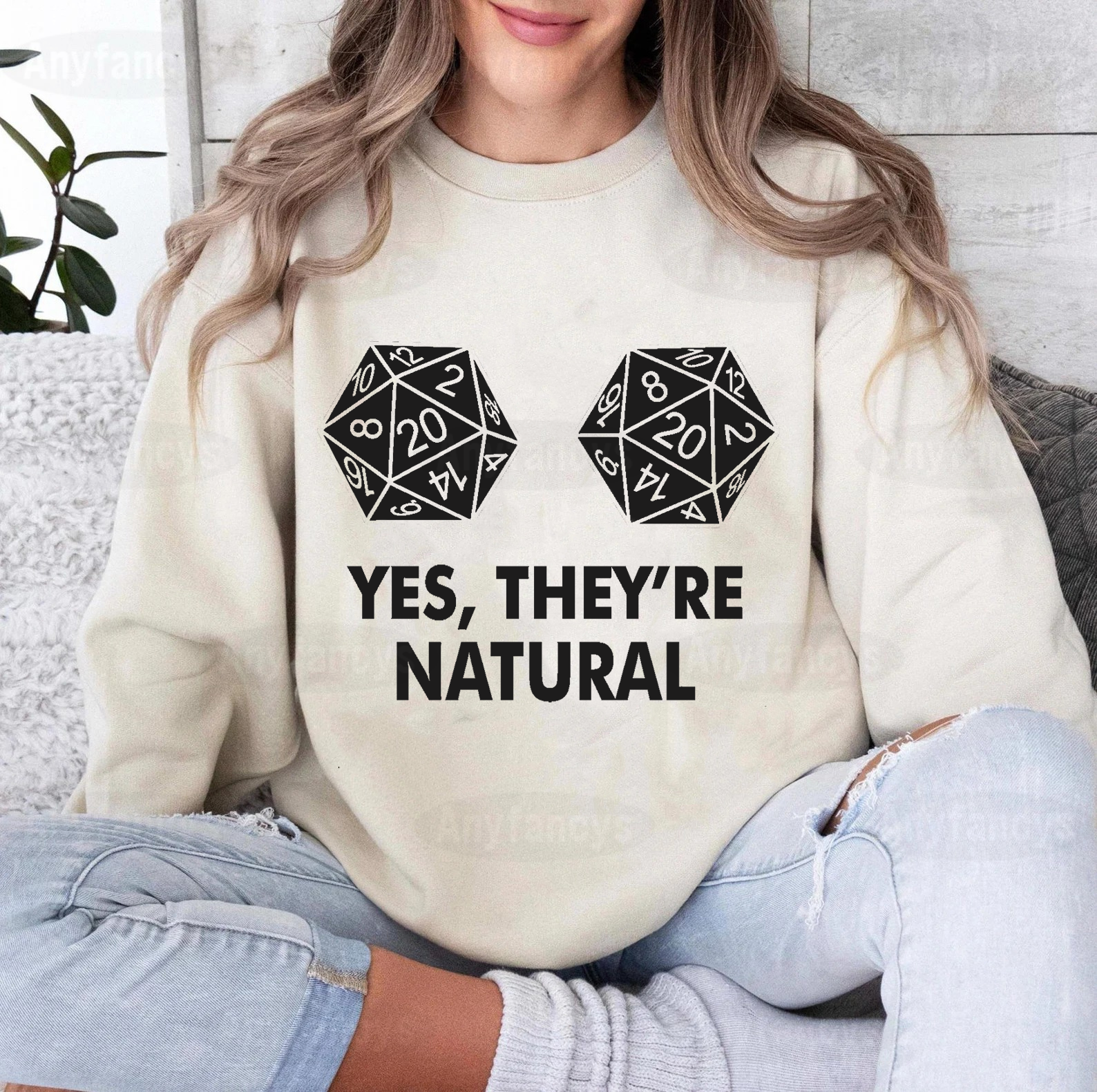 Yes, they’re natural T-shirt/Crewneck/Hoodie