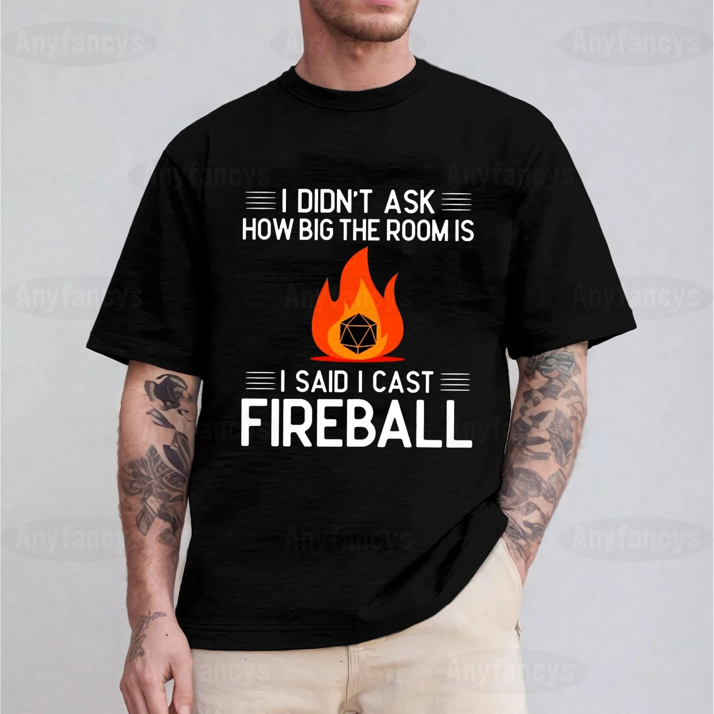 DM I Cast Fireball DND Dragon Dungeon Master Wizard Unisex T-shirt