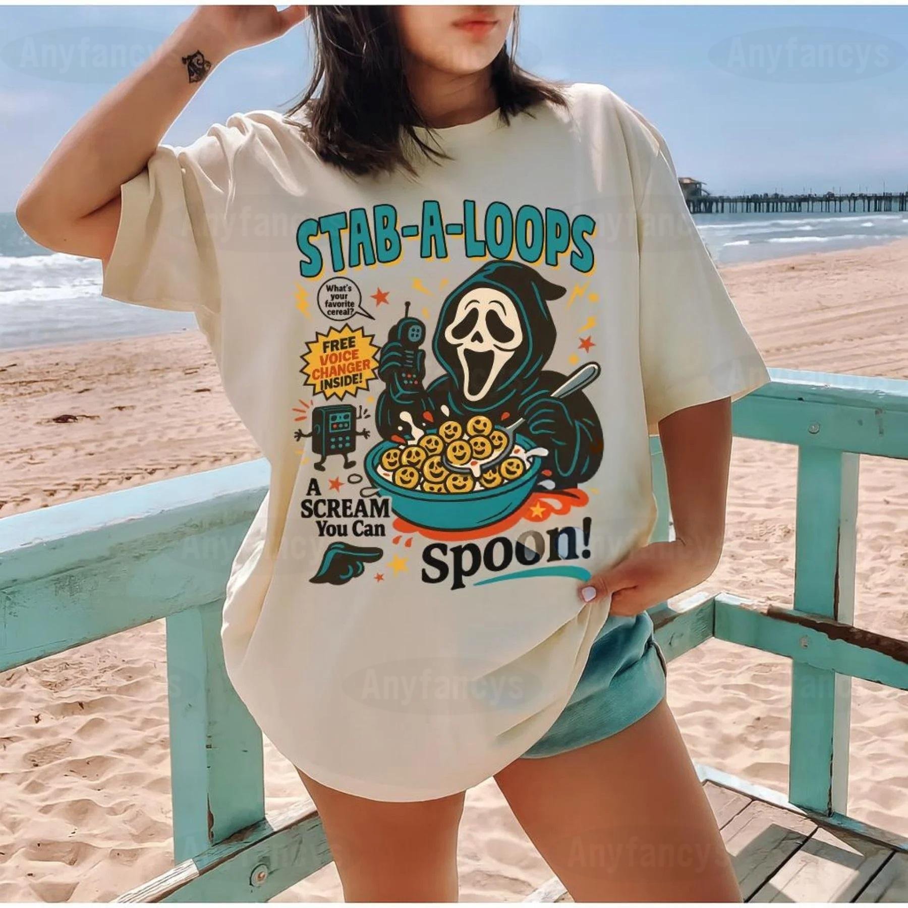 Halloween Horror Cereal Spooky Breakfast Graphic Unisex Shirt/Crewneck/Hoodie