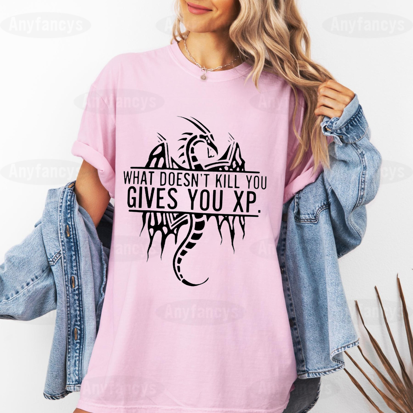 What Doesn't Kill You Gives You XP, Funny Game D&D Unisex T-shirt