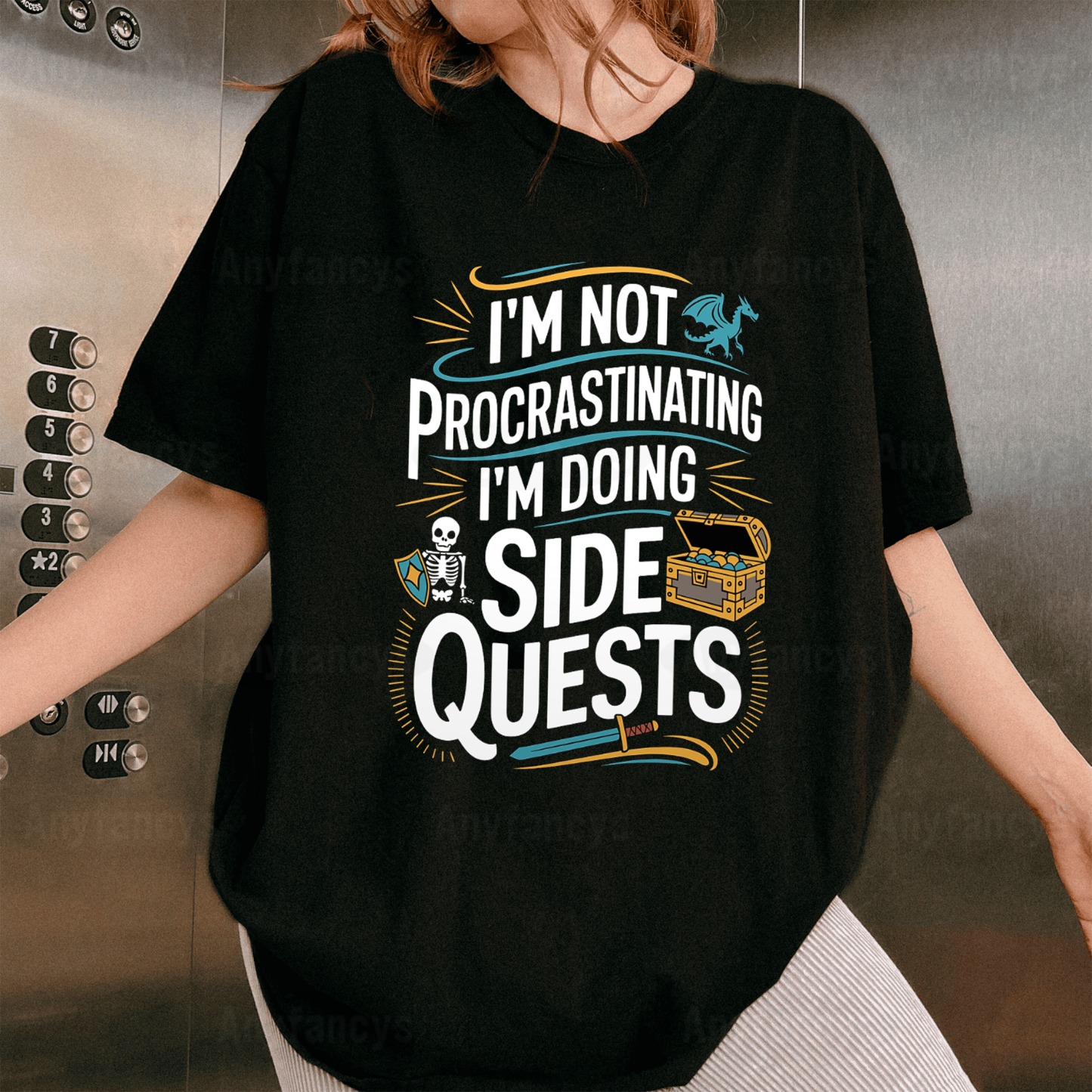 I'm Not Procrastinating I'm Doing Side Quests Unisex T-shirt