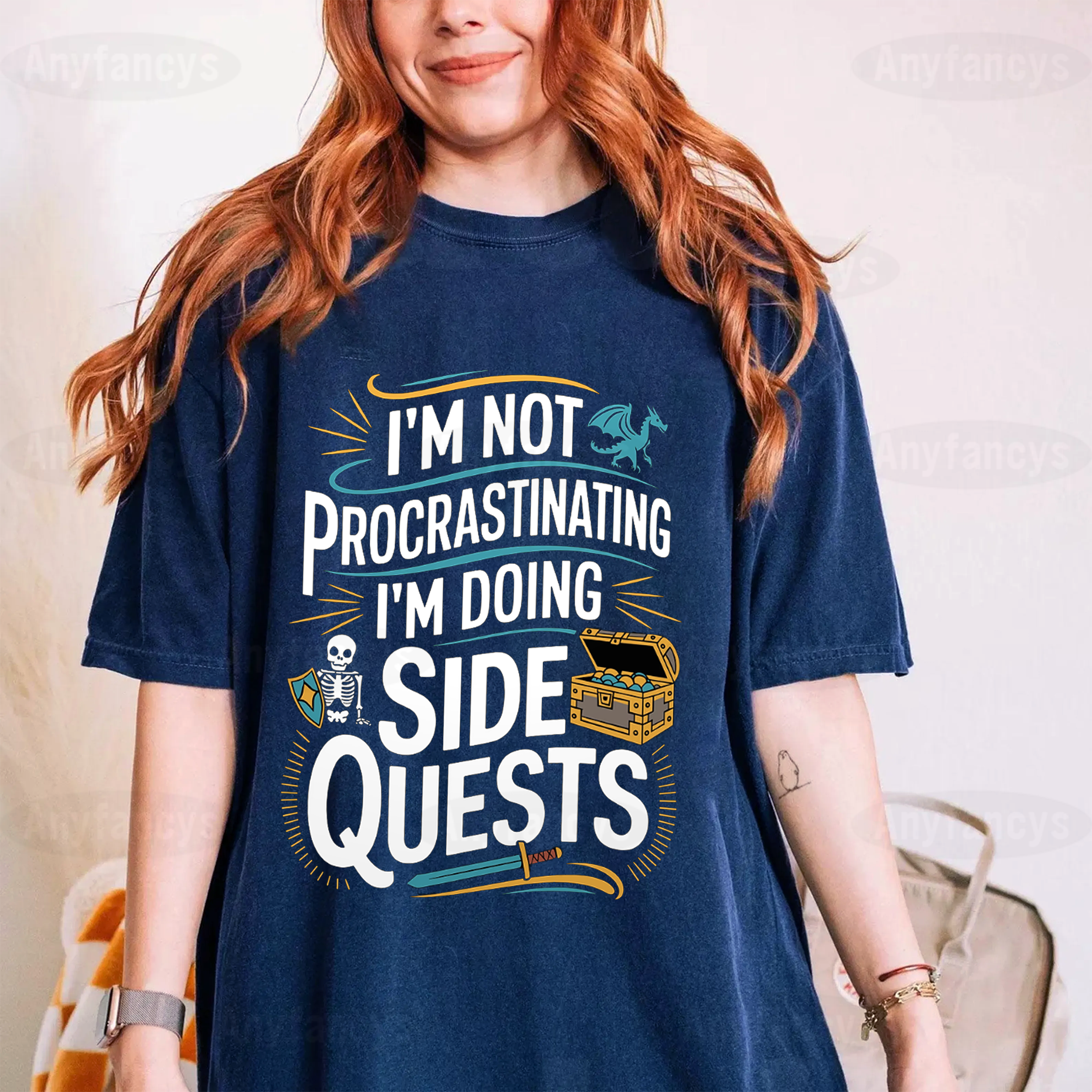 I'm Not Procrastinating I'm Doing Side Quests Unisex T-shirt
