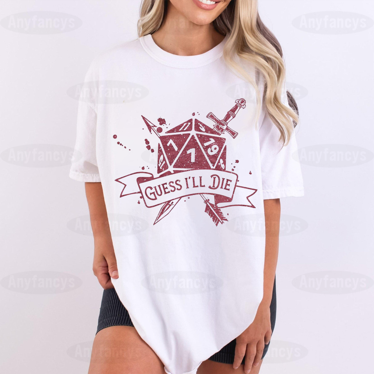 Guess I'll Die, D20, D&D, Board Game Lover Unisex T-shirt