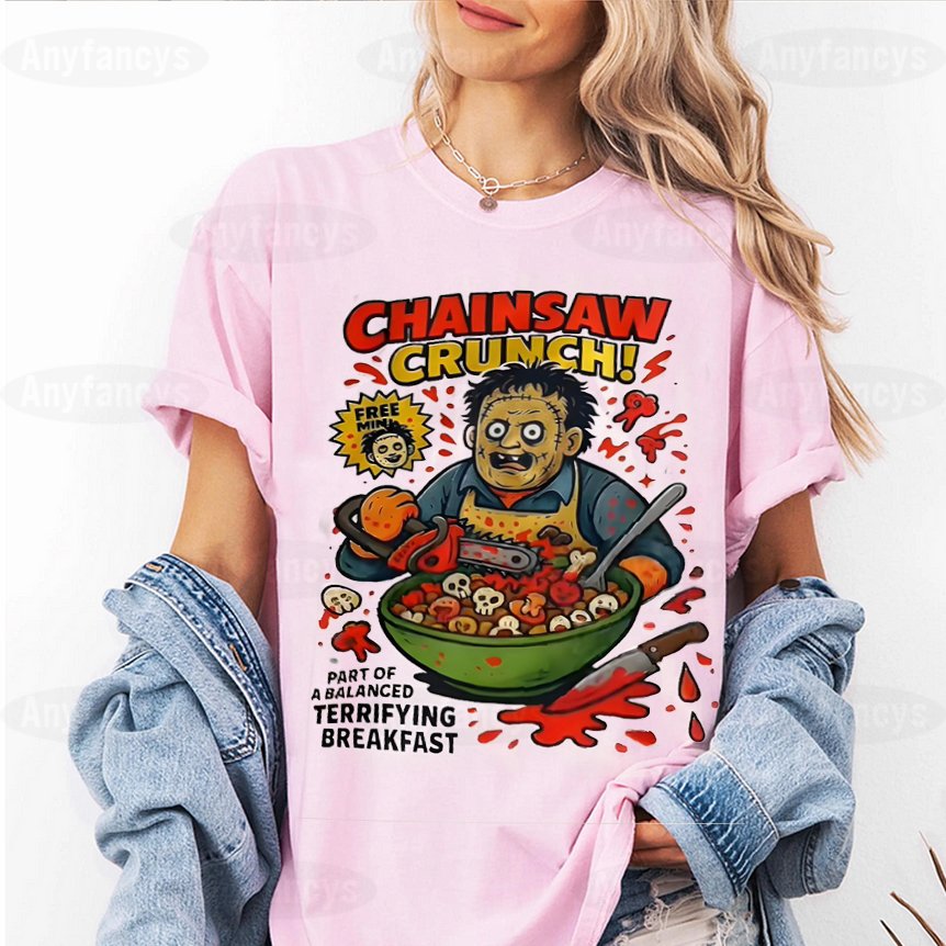 Chainsaw Crunch Halloween Unisex Shirt/Crewneck/Hoodie