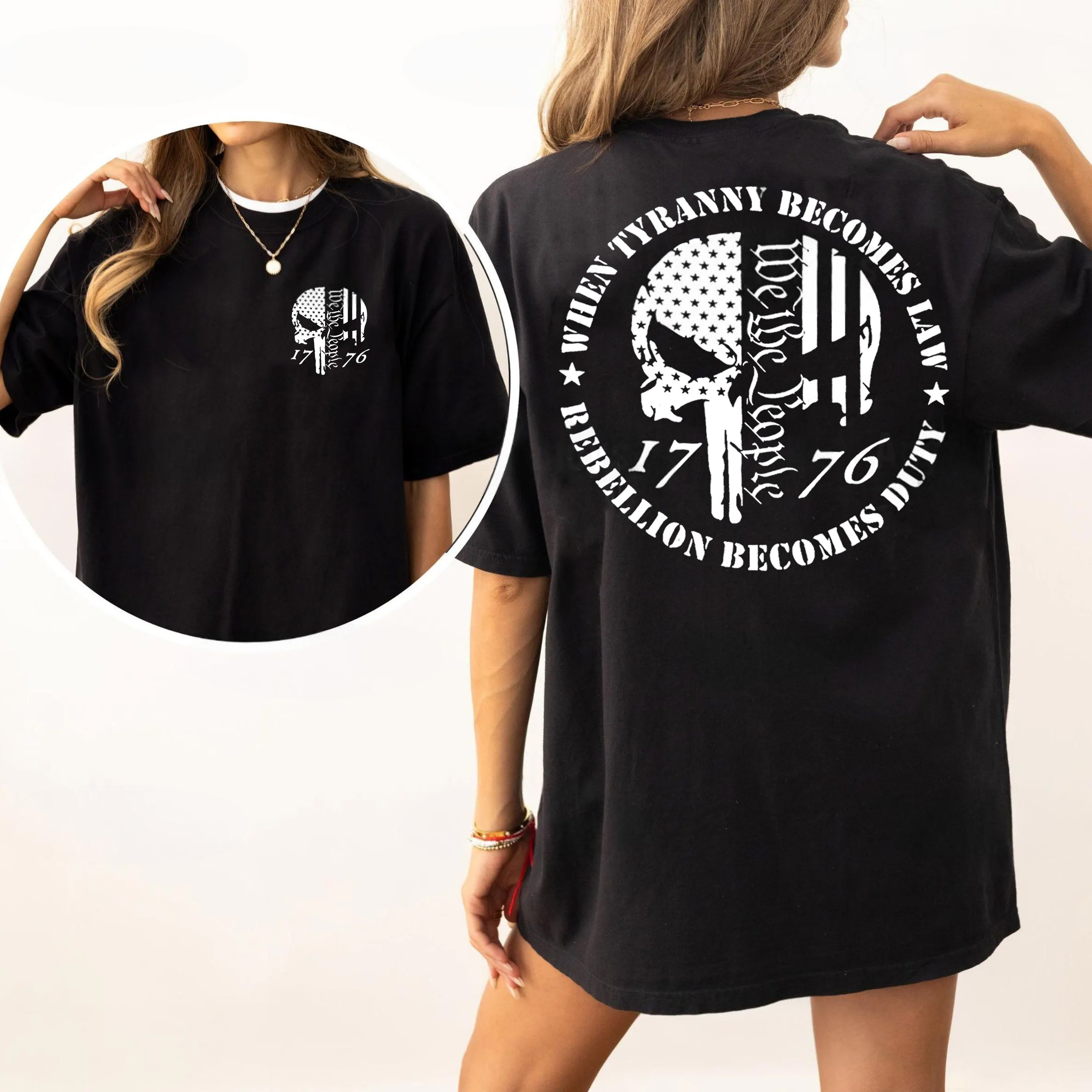 When Tyranny Becomes Law, We the People, 1776 Unisex T-shirt