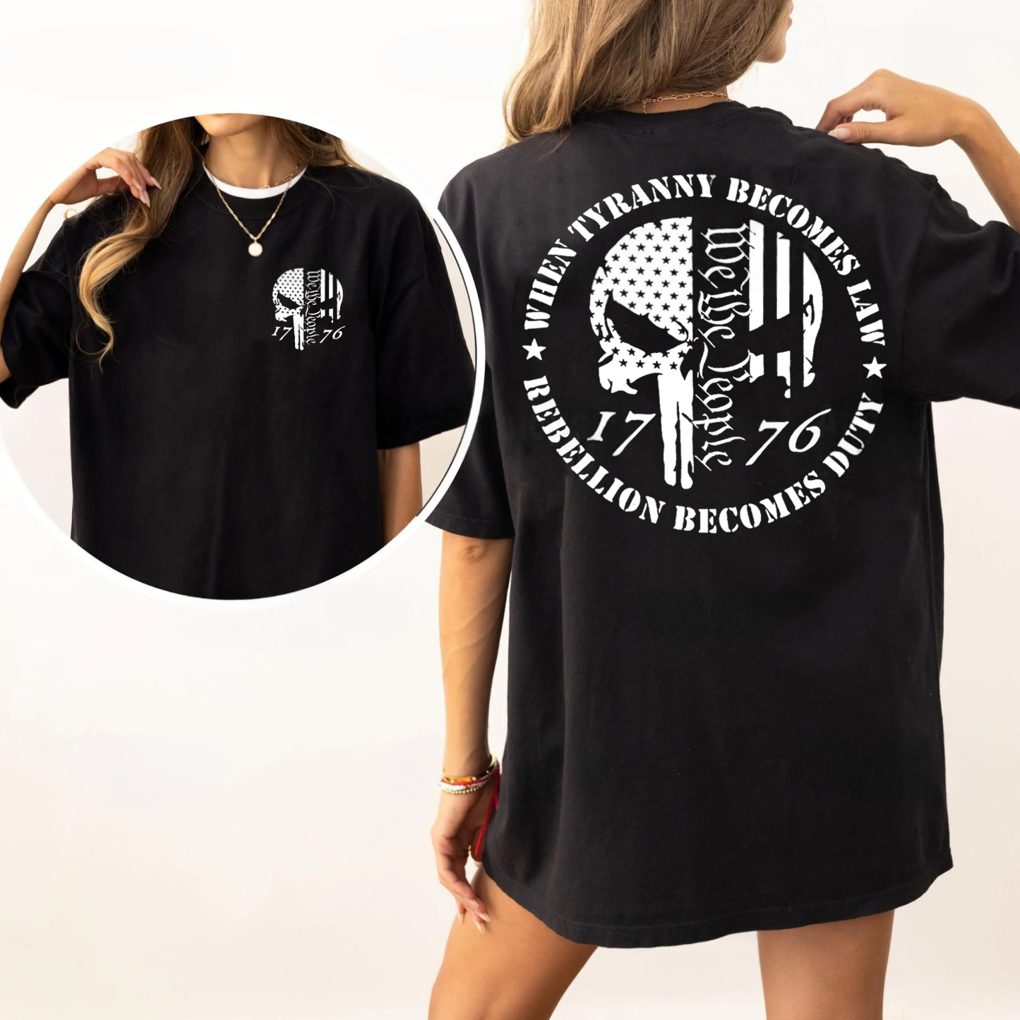 When Tyranny Becomes Law, We the People, 1776 Unisex T-shirt