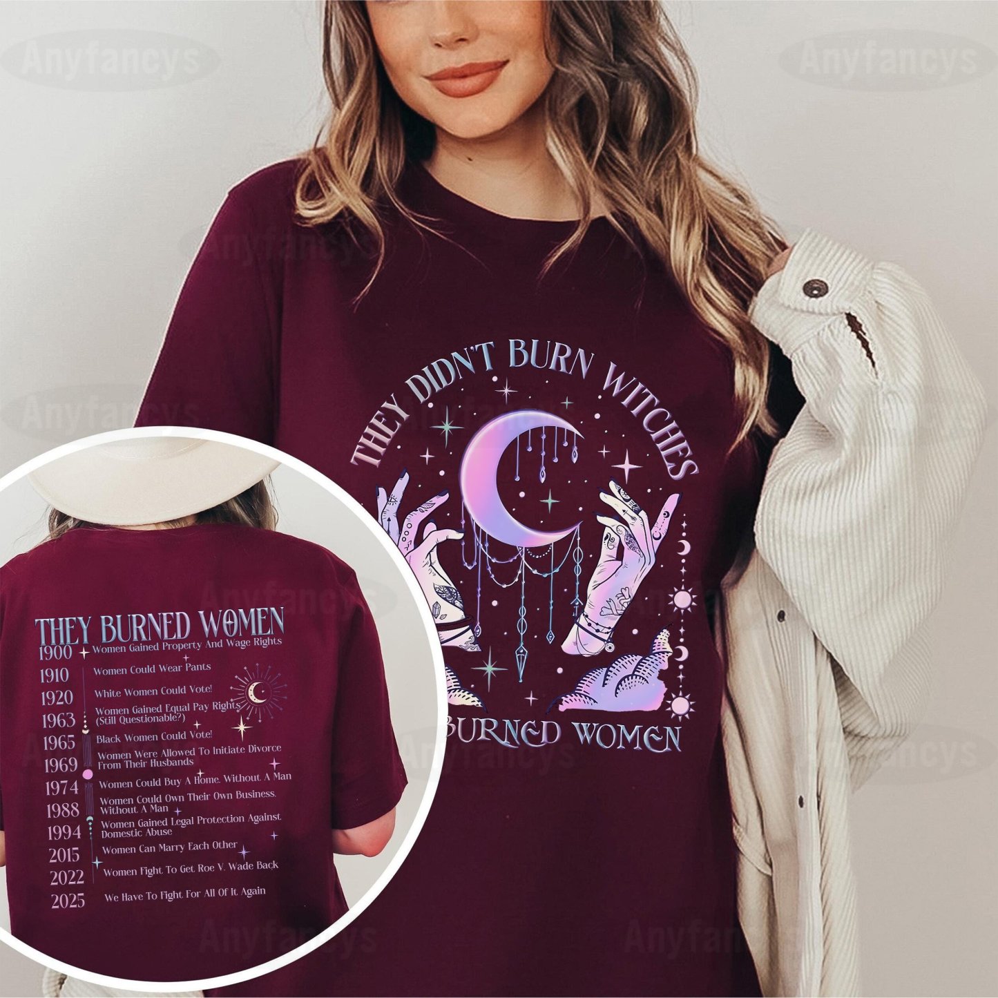 They Didn’t Burn Witches Unisex T-shirt