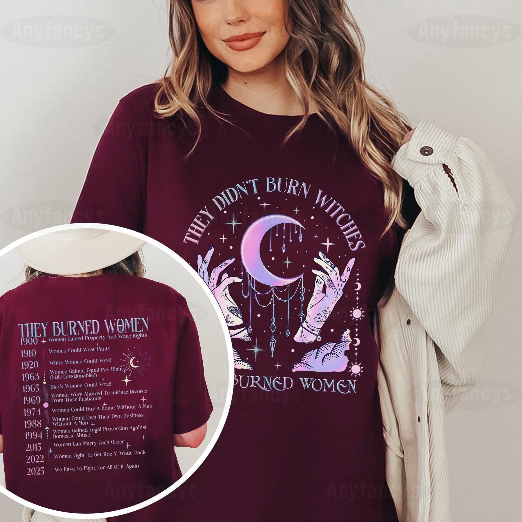 They Didn’t Burn Witches Unisex T-shirt
