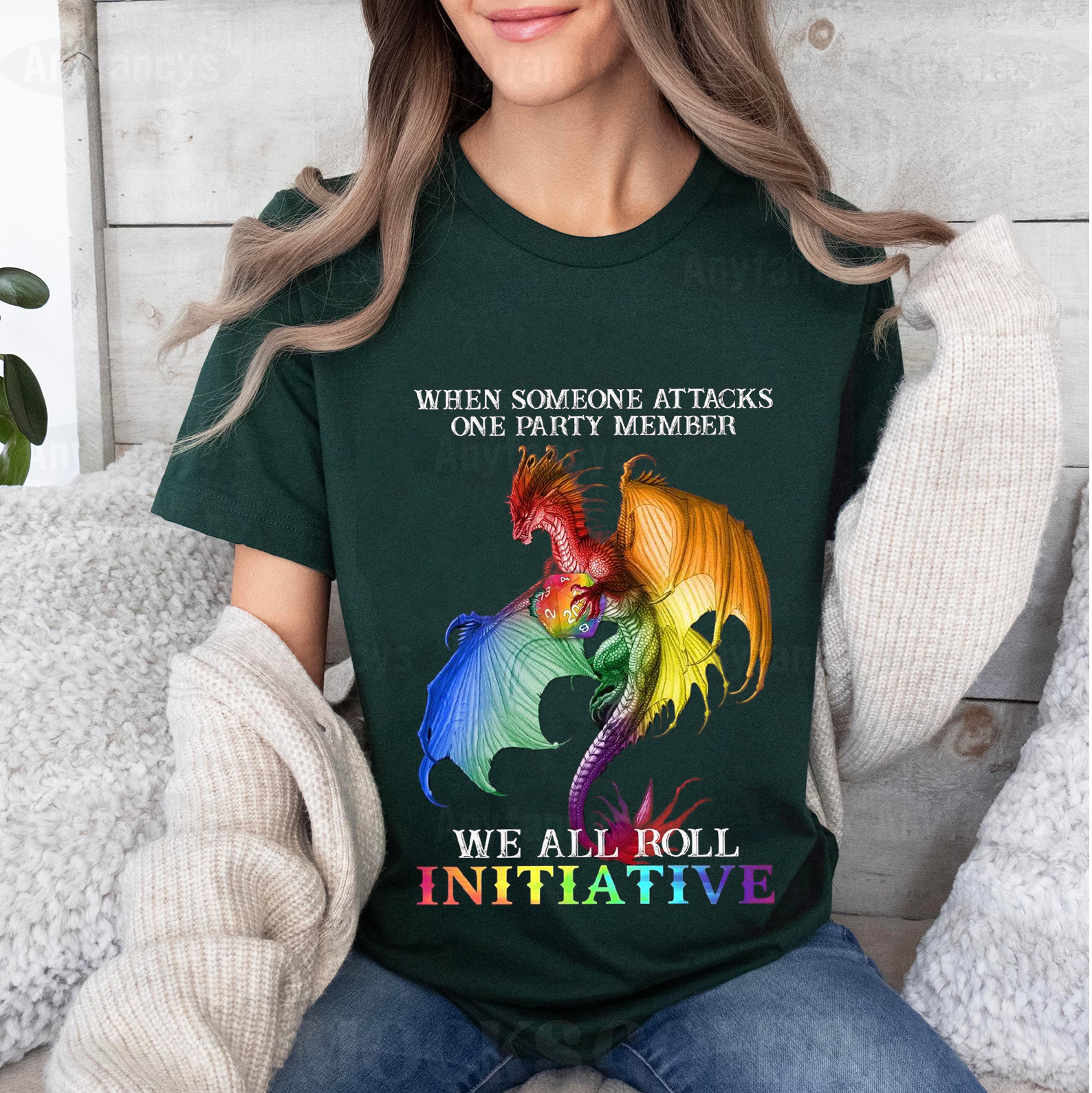 When Someone Attacks One Party Member Unisex T-shirt/Crewneck/Hoodie