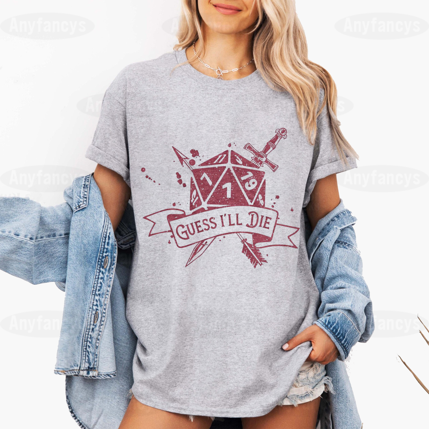 Guess I'll Die, D20, D&D, Board Game Lover Unisex T-shirt