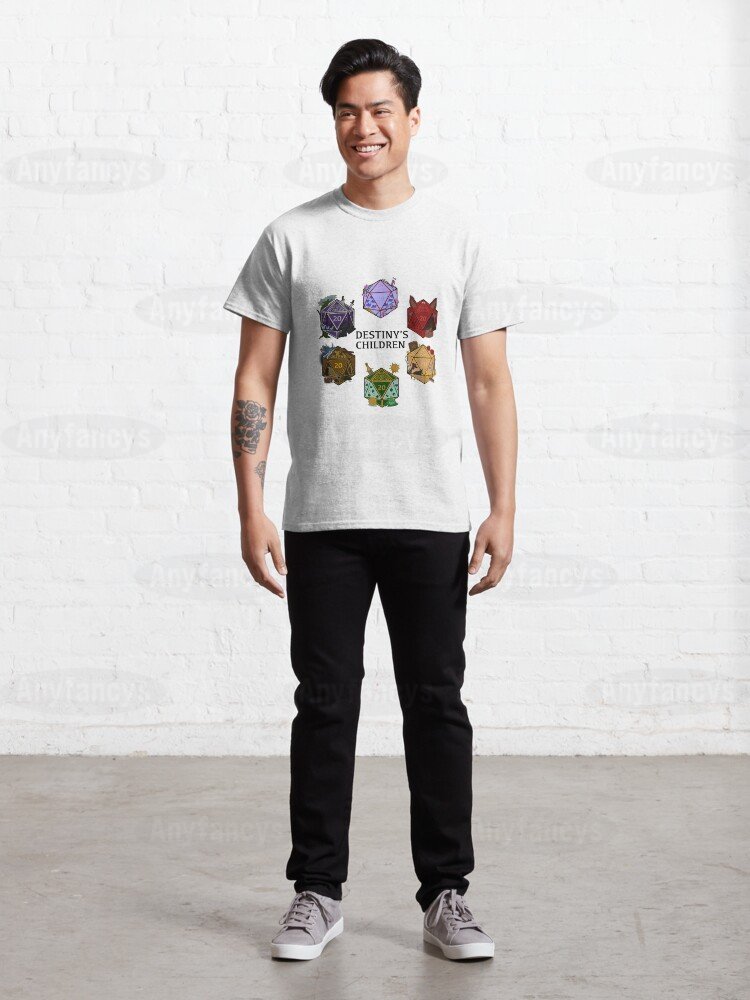 Neverafter Destinys Children D20 Dice Set Classic T-shirt/Crewneck/Hoodie