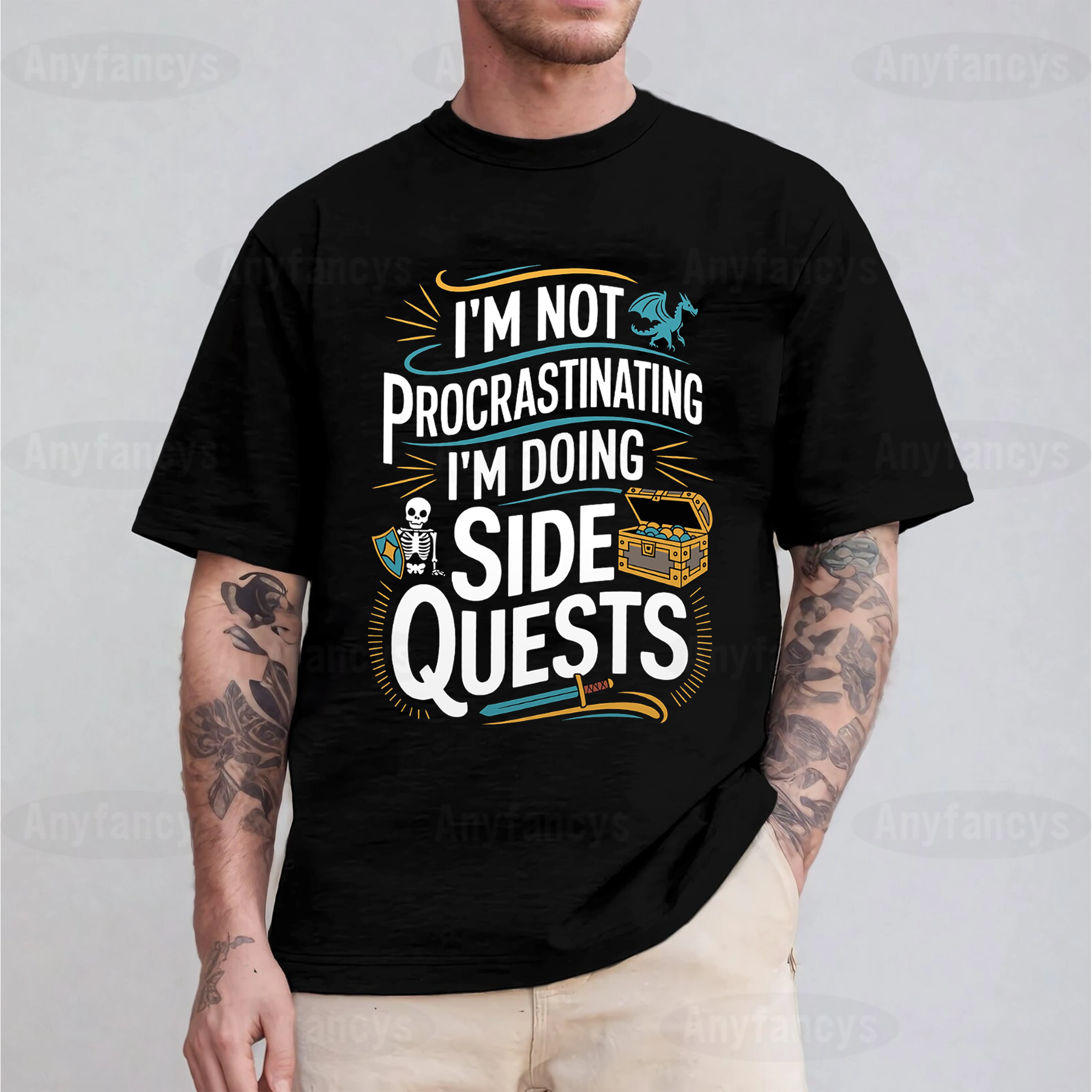 I'm Not Procrastinating I'm Doing Side Quests Unisex T-shirt