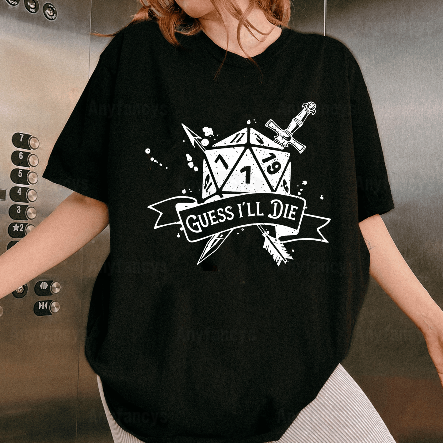 Guess I'll Die, D20, D&D, Board Game Lover Unisex T-shirt