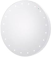 RIKI LOVES RIKI Fogless Shower and Shaving Mirror with Lights | Heated Instant Fog-Free Glass, Se...