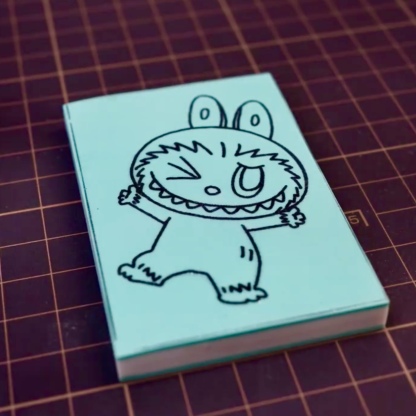 Labubu Rubber Stamp Kits