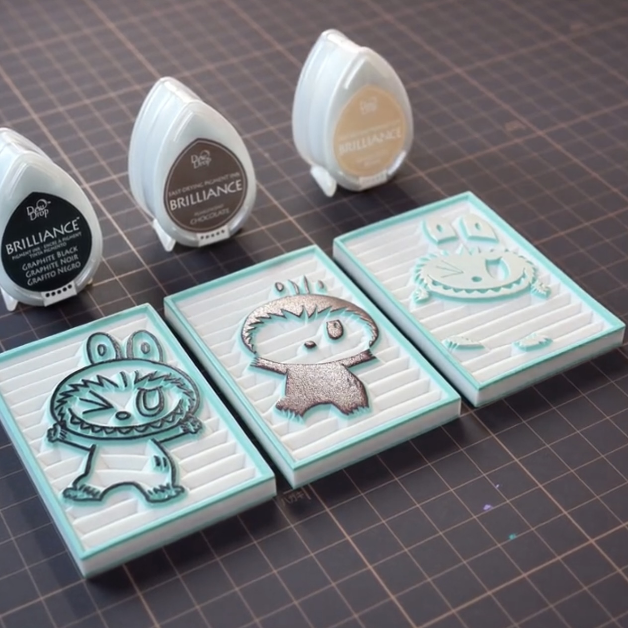 Labubu Rubber Stamp Kits