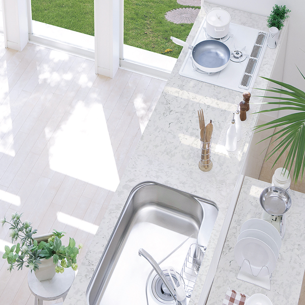 Monroe Grey Quartz Stone Countertops